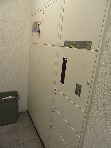 サーパス柏イーストテラス5階 宅配BOX　※前回募集時2017年2月撮影