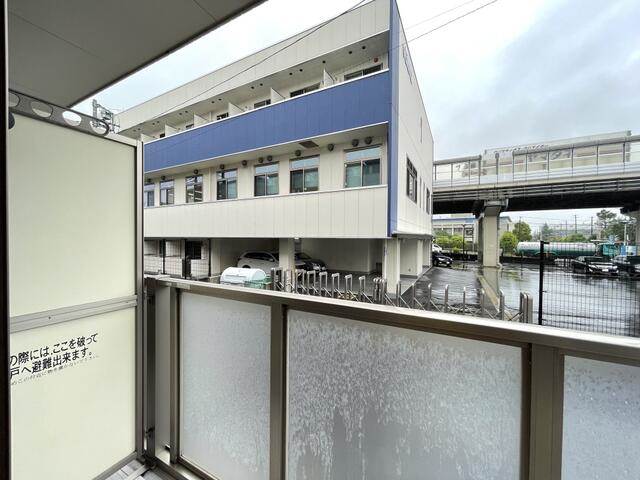 ＫＡツルミ1階 バルコニー