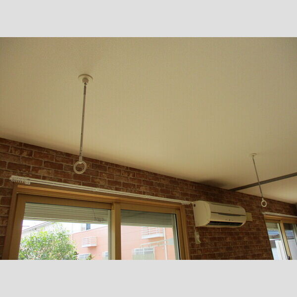 Carinopensee101号室 室内物干し