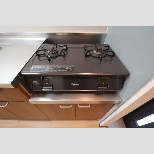 レオン　A103号室 ガスコンロ