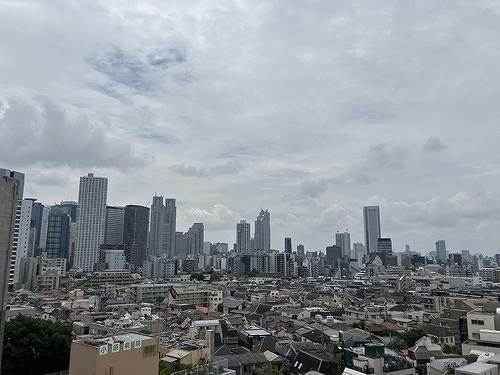 中野永谷マンション11階 眺望