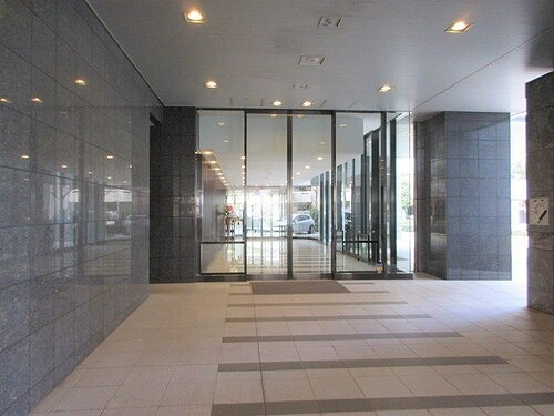 ベイサイドタワー晴海25階 ロビー　※2025年2月撮影の写真