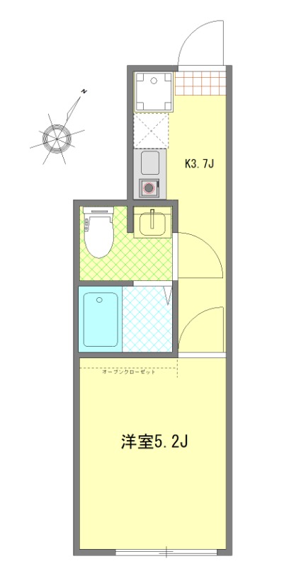 COZY代田橋1階 間取