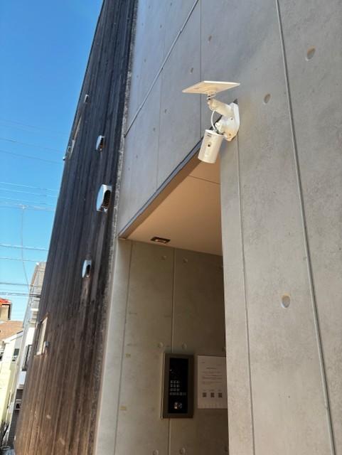 シャトレ生田緑地101号室 防犯カメラ完備！内階段＆オートロックでセキュリティも安心です