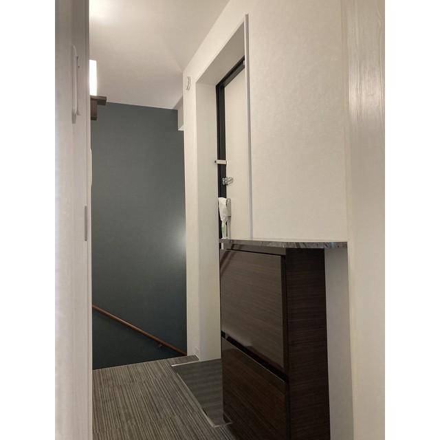 ルクレ三田 玄関