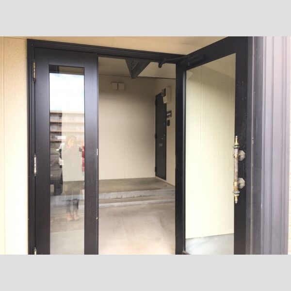 コーポマツバ　AB 建物入口