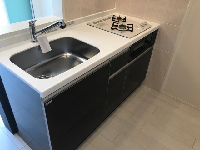 川口市大字安行領根岸　アパート新築工事202号室 キッチン（イメージ）