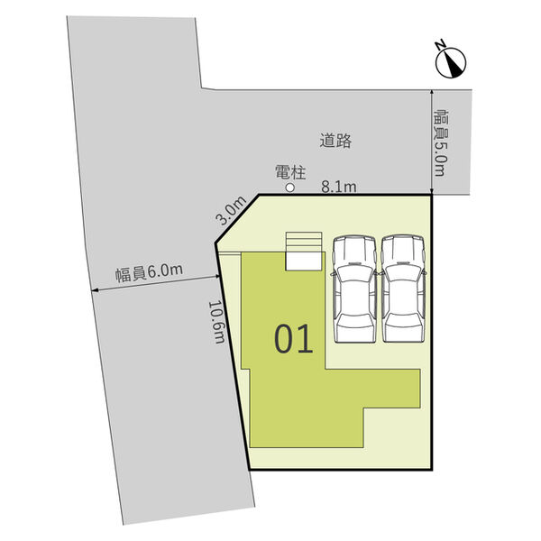 Sumai-to清瀬市下宿01 配置図