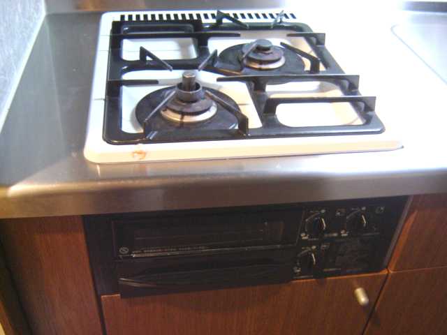 コンフォール・シティ102号室 2口コンログリル付（イメージ）