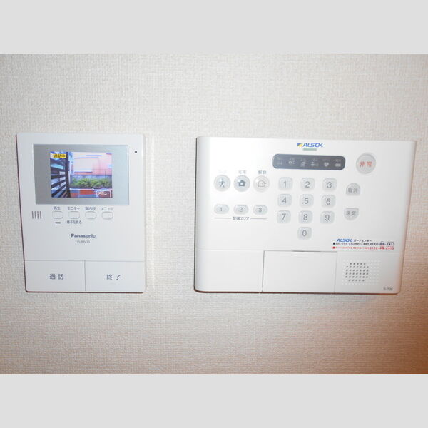コンフォートヴィラ　Ⅱ TVインターホン、ALSOKホームセキュリティ