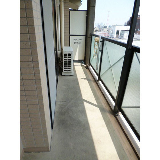 ラ・ポーム0502号室 バルコニー