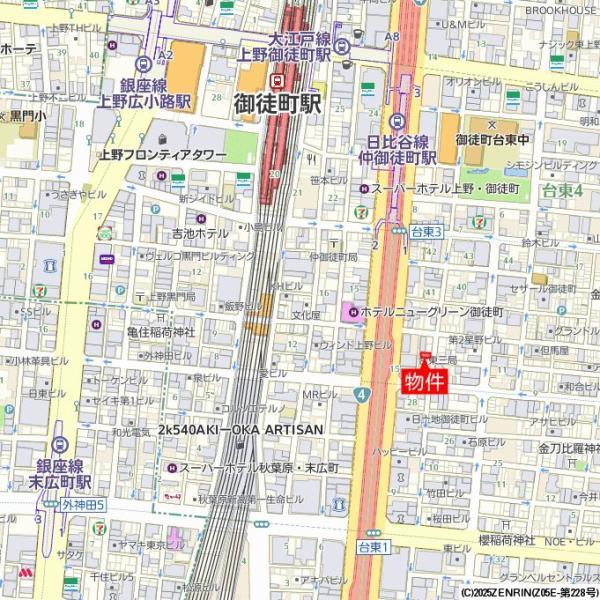 ＦＥＲＩＯ御徒町2階 null