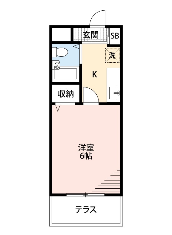 メビウスメルズ1階 間取