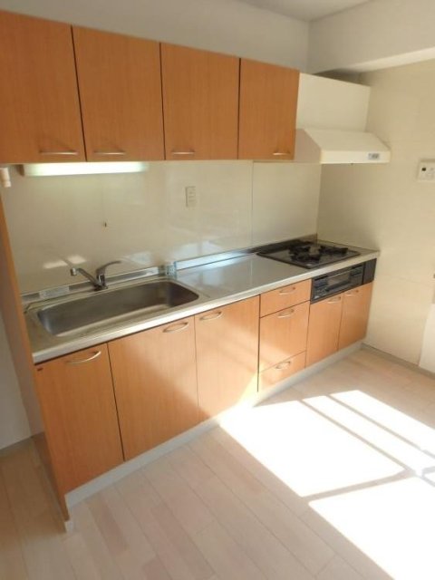 サンサーラ第２吾妻橋5階 システムキッチン（3口ガスコンロ・グリル付）