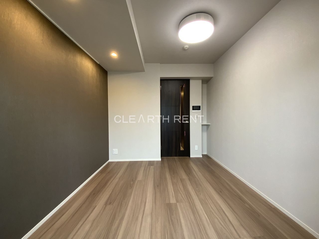 コンシェリア横濱元町 ＴＨＥ ＲＥＳＩＤＥＮＣＥ レイアウトしやすいきれいな間取り／お洒落なアクセントクロス