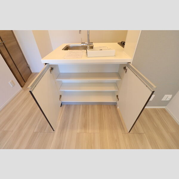 D-room弁天3丁目　B キッチンカウンター　収納