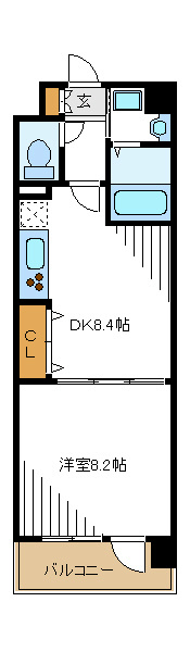 シャルム協和2階 間取