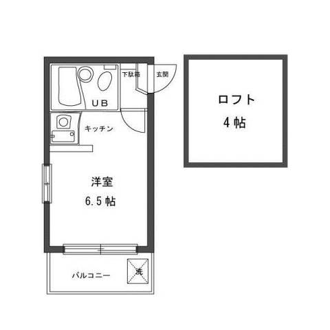 カオパレス22階 間取