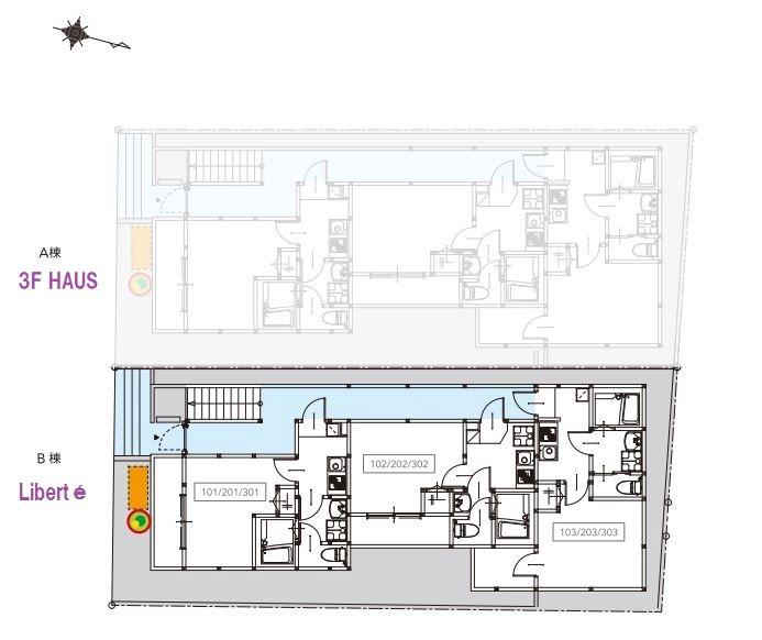 Ｌｉｂｅｒｔ2階 部屋その他