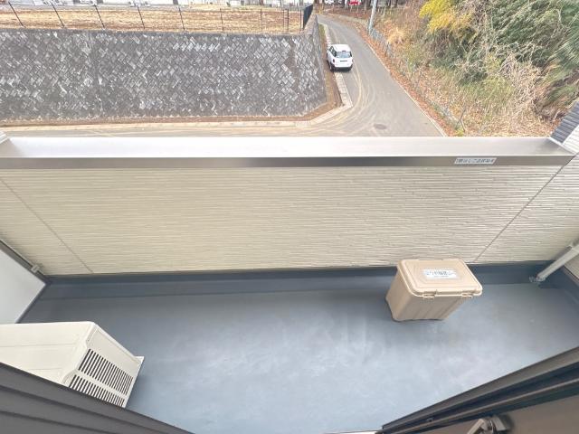 サン　フォレストⅤ203号室 ベランダ