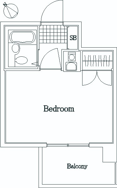 ヴェラハイツ鶴見305号室 間取