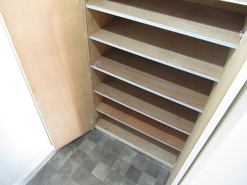 マンション白金台 玄関収納