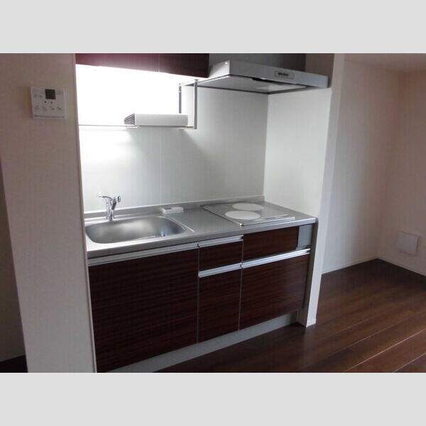 ハピネスⅢ203号室 IHシステムキッチン