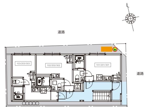ソレイユ多摩川1階 部屋その他