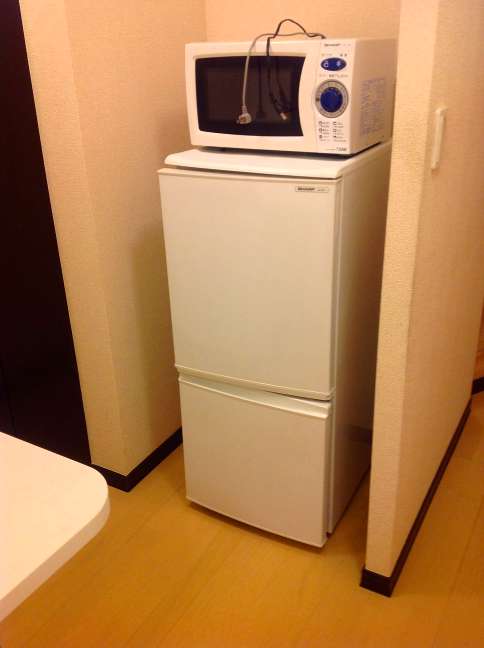 レオネクストプレジャーライフ103号室 冷蔵庫＆電子レンジ