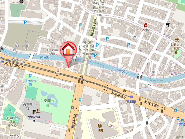 パークフラッツ西早稲田5階 null