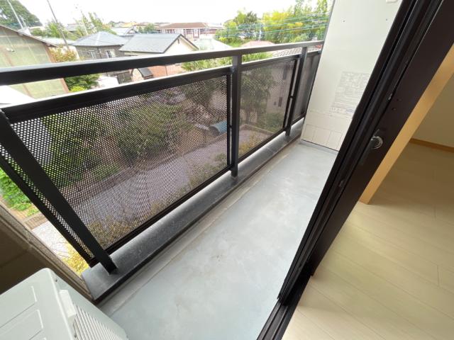 ルミナス206号室 ベランダ