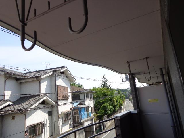 エクレール205号室 洗濯物干し