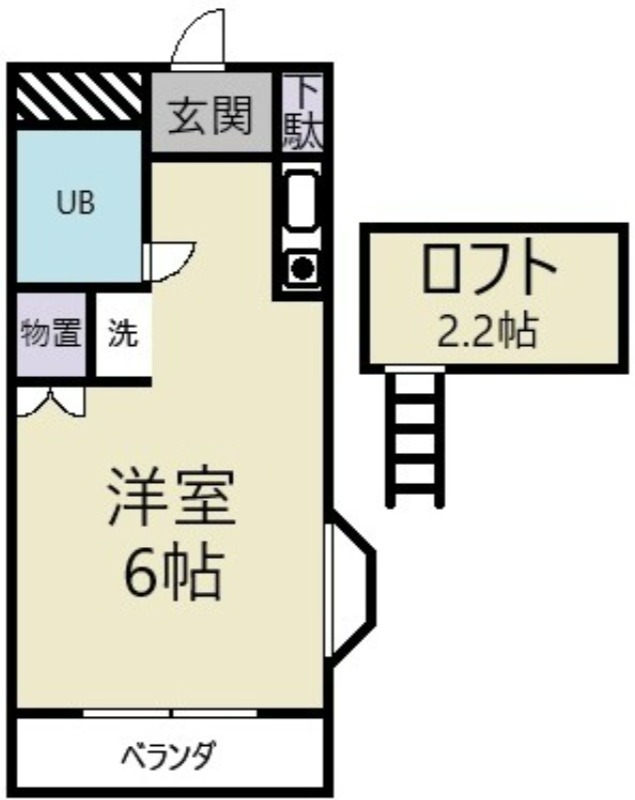 エポックⅡ2階 間取