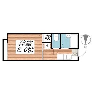 和田ハイツ0201号室 間取