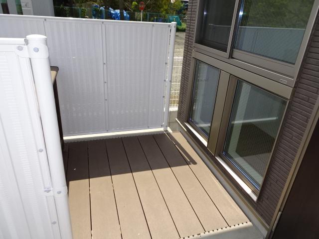 Ｃｉｅｌ  Ｓｉｇｍａ  中戸田101号室 ウッドデッキ
