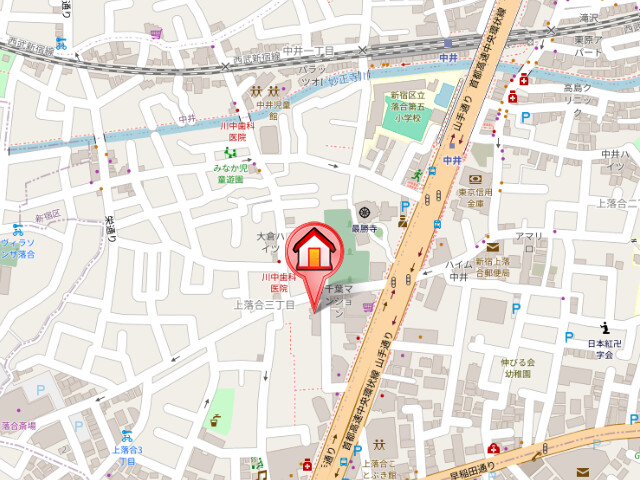 レジディア上落合1階 null