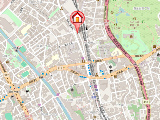 レジディア目黒4階 null