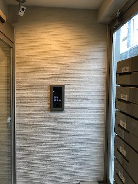 CasaK304号室 留守でも安心録画機能付オートロック、防犯カメラ