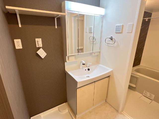 （仮称）柳島アパートＡ棟新築計画105号室 洗髪洗面化粧台（イメージ）