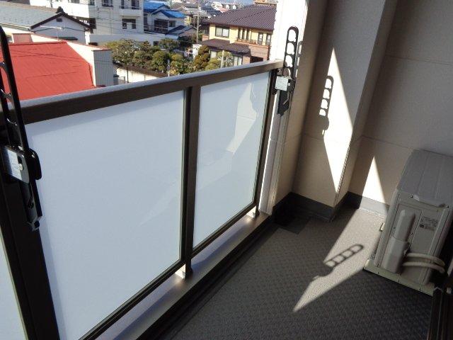 リバティ201号室 ベランダ（イメージ）