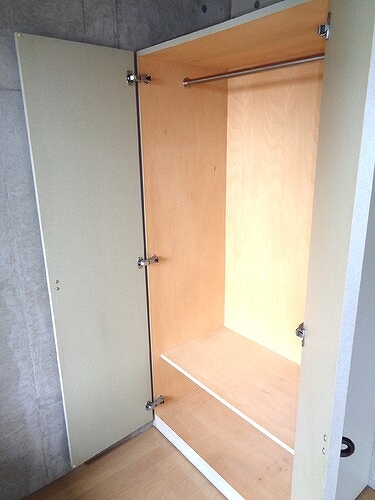 パークブリージェ井の頭4階 収納　※前回募集時2019年7月撮影