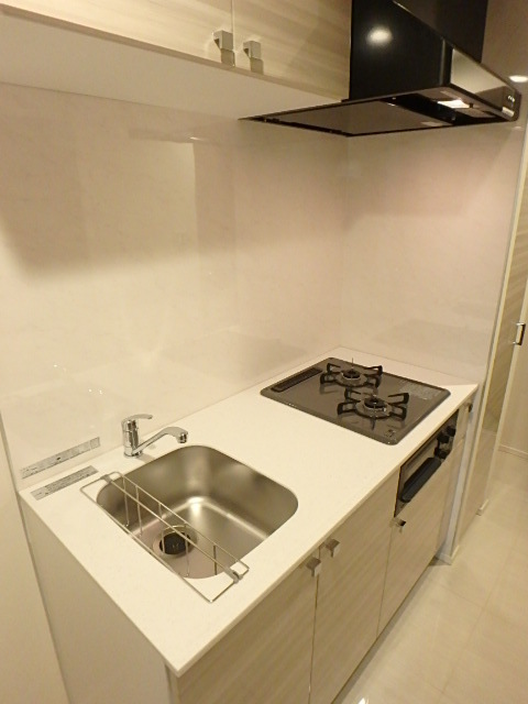 グランド・ガーラ白金高輪Ⅱ 2口ガスコンロ・グリル/システムキッチン！