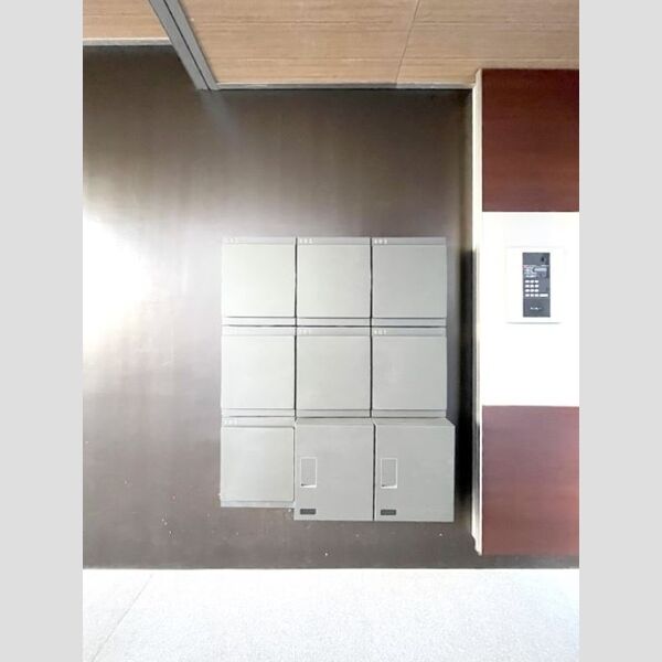 エクセリア西小岩 集合ポスト、宅配ボックス