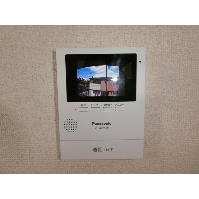 コーポハーベスト301号室 モニター付きインターホン