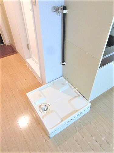 ライオンズマンション関内第２ 室内洗濯機置場　※2021年11月撮影時