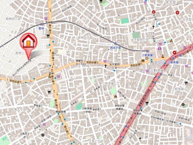 レジディア世田谷若林3階 null