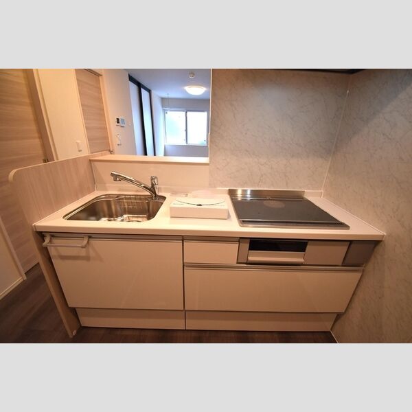 Dスクエア本町105号室 対面式システムキッチン