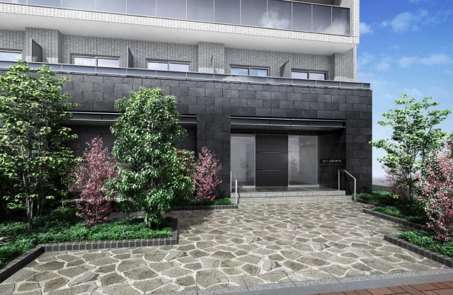 ガーラ・ステーション川崎平間6階 落ち着いたエントランスです