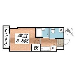 リヴシティ横浜東ベイサイド504号室 間取