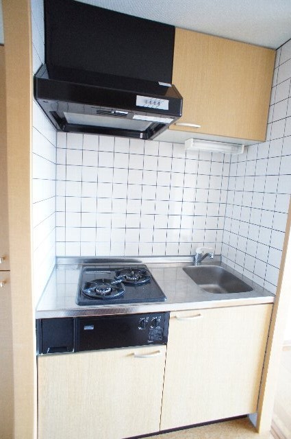 マリンパレス登戸0503号室 システムキッチン